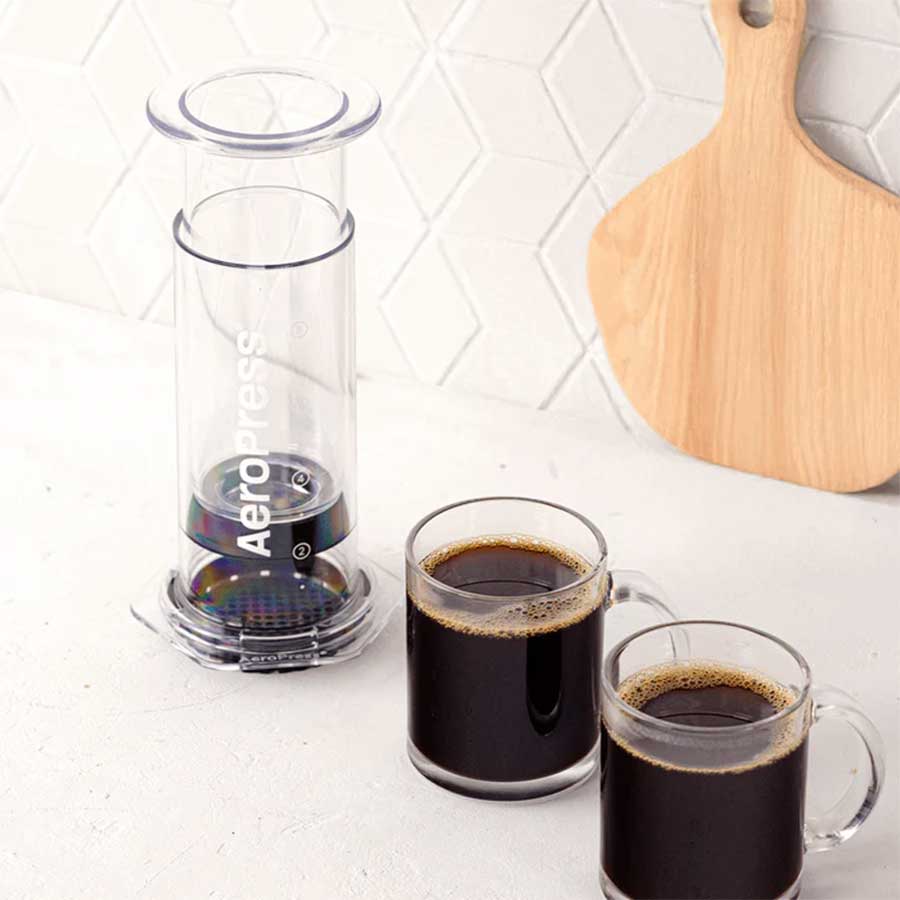 AeroPress XL Clear Grote Koffiemaker Koffie Kenner