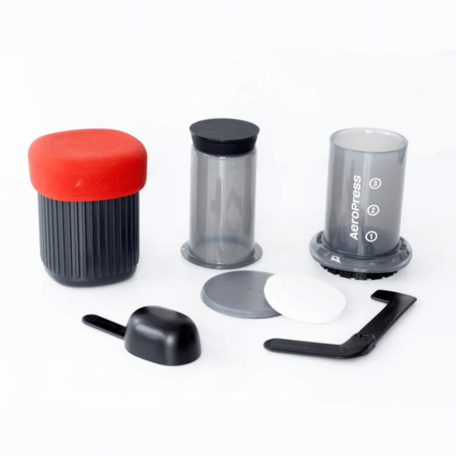 AeroPress Go lichtgewicht Reiskoffiezetter Koffie Kenner