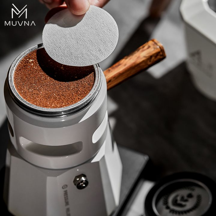MUVNA Dubbele Klep Moka Pot Koffie Kenner
