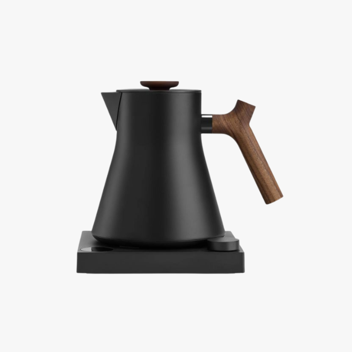 Fellow Corvo EKG Pro Wasserkocher, 0,9 l – Matt Schwarz/Holz