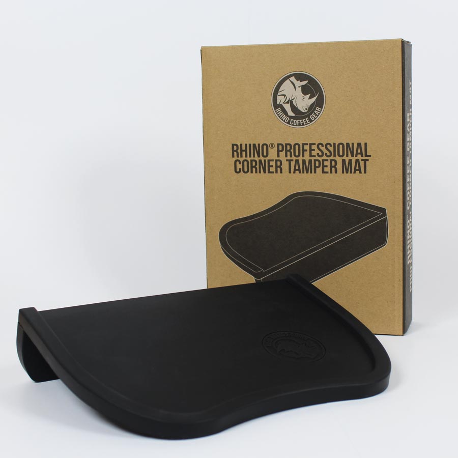 Rhino Corner Tamping Mat Silicone Rhino Coffee Gear
