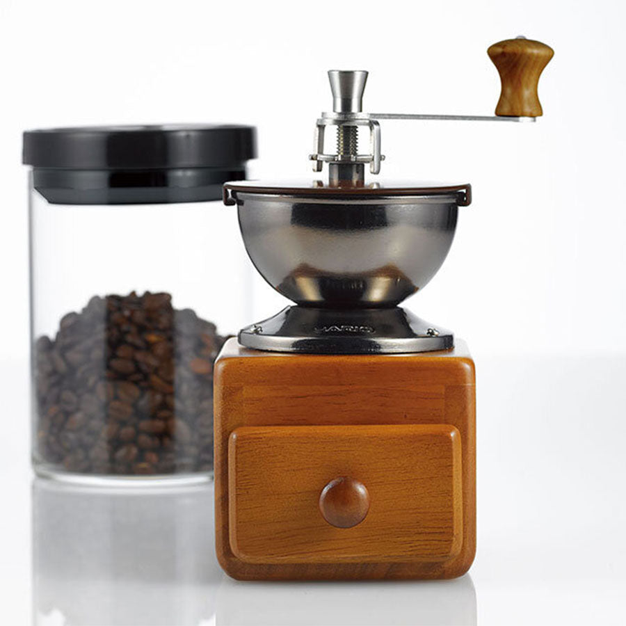 Hario Small Coffee Grinder Retro Koffie Kenner