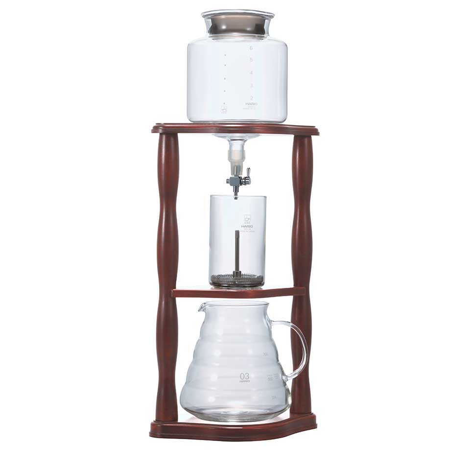 Houten Cold Brew Waterdripper Wood Koffie Kenner