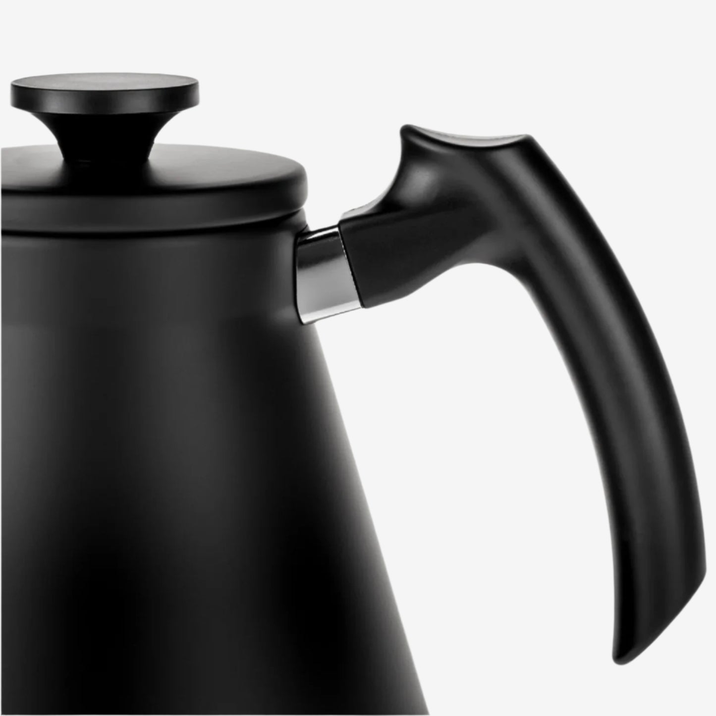 Hario Fit V60 Zwarte Roestvrijstalen Schenkkan - Precisie Koffie Waterkoker 1.2L