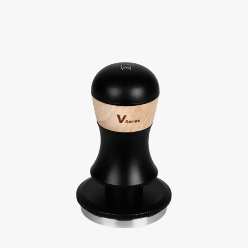 MUVNA 58mm Wooden/Steel Tamper V-Series – Perfect Espresso Pressure