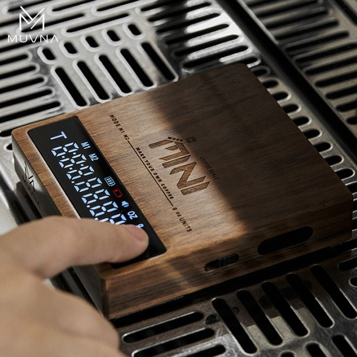 MUVNA Mini Smart Koffieweegschaal Koffie Kenner