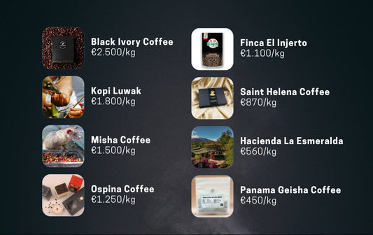 De-8-Duurste-Koffies-ter-Wereld-Wat-Maakt-Ze-Zo-Bijzonder Koffie Kenner