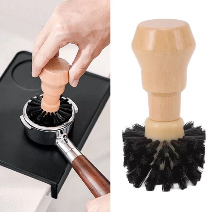 WCG - Portafilter Cleaning Brush voor 51–58 mm Espresso Machines WCG