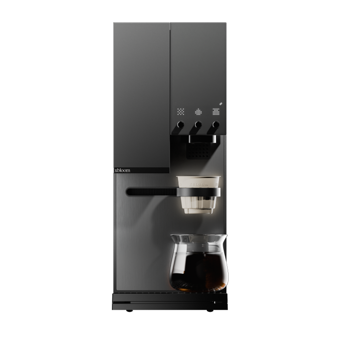 xBloom Studio Midnight Black 3-in-1 Koffiemachine met Ingebouwde Molen