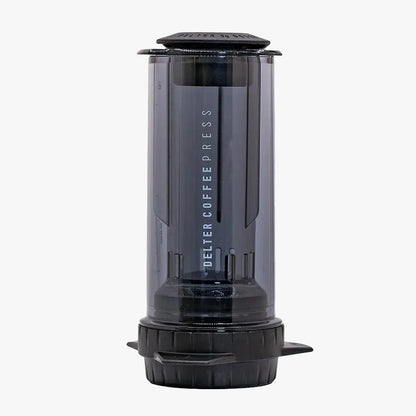 Delter Coffee Press Koffiepers Jet‑Seal Grijs (Limited Edition)