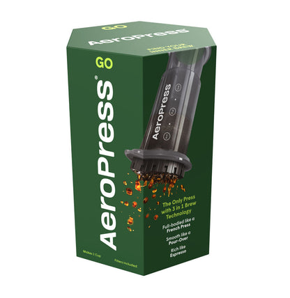 AeroPress Go lichtgewicht Reiskoffiezetter Koffie Kenner