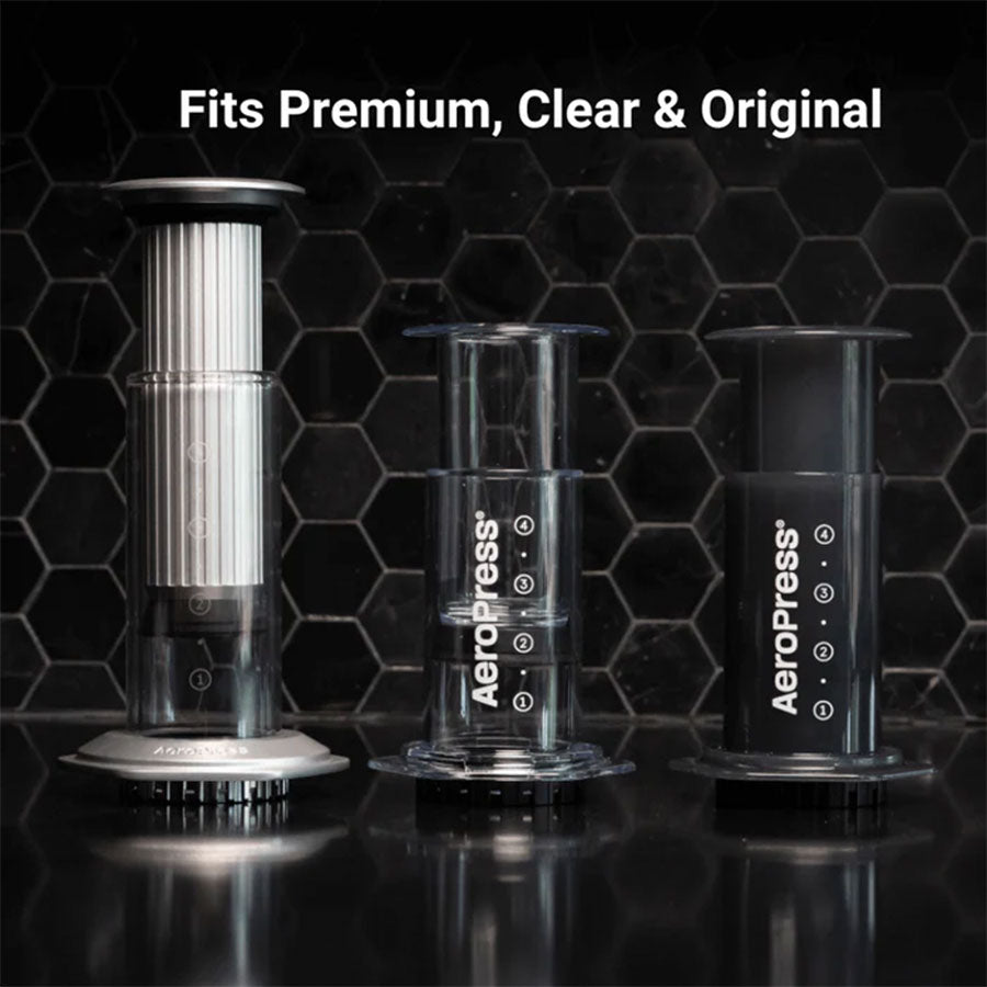 AeroPress Premium Glazen Koffiepers Koffie Kenner