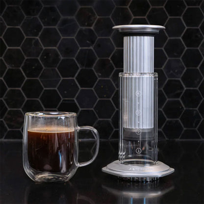 AeroPress Premium Glazen Koffiepers Koffie Kenner