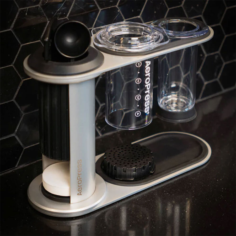 AeroPress RVS Organizer Voor Koffiestation Koffie Kenner