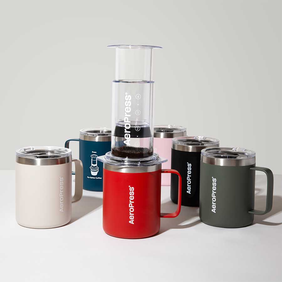 AeroPress Reismok RVS 350ml AeroPress