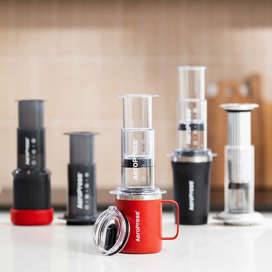AeroPress Reismok RVS 350ml AeroPress