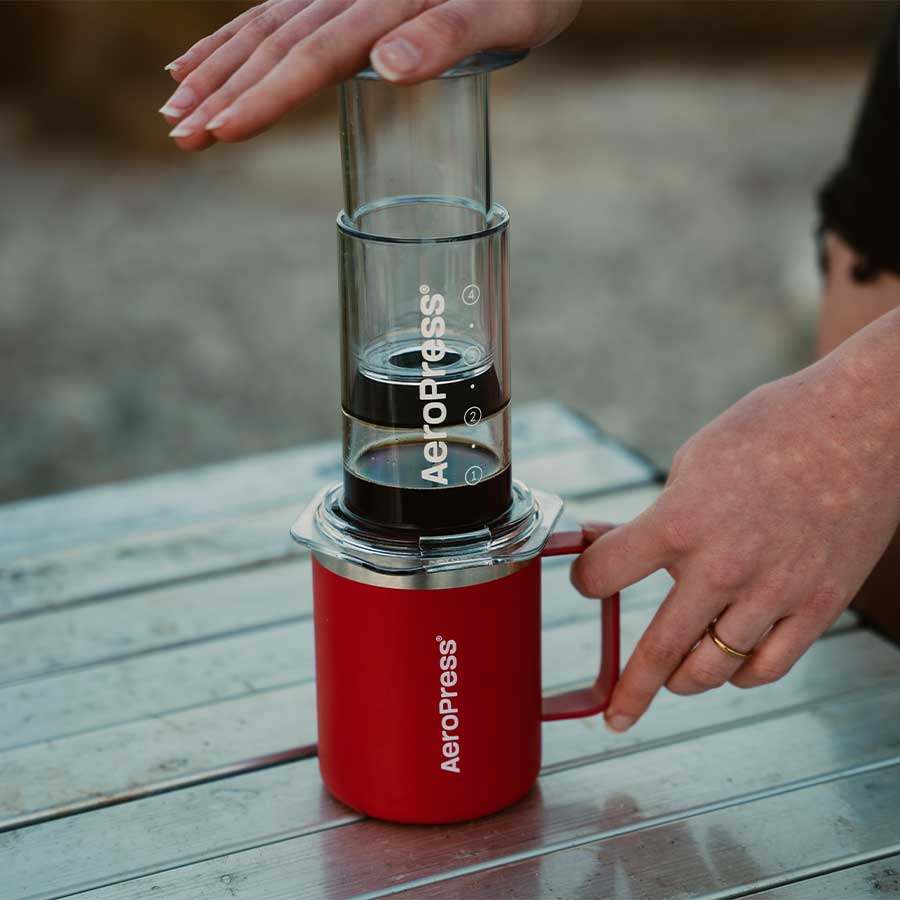 AeroPress Reismok RVS 350ml AeroPress