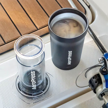 AeroPress Go Plus Reissysteem Koffiemaker Koffie Kenner