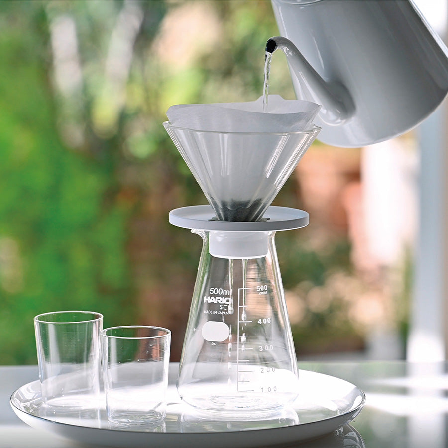 Hario CHA CHA Thee Dripper Set Koffie Kenner