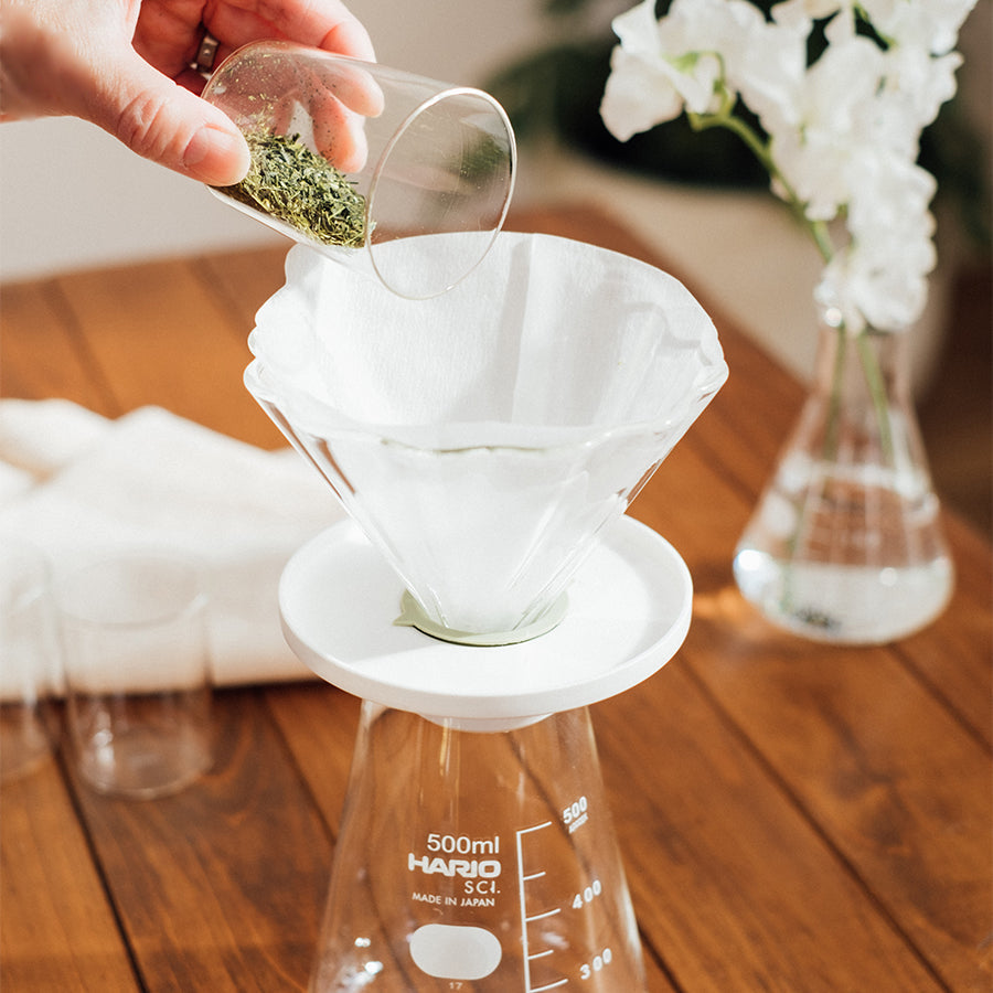 Hario CHA CHA Thee Dripper Set Koffie Kenner