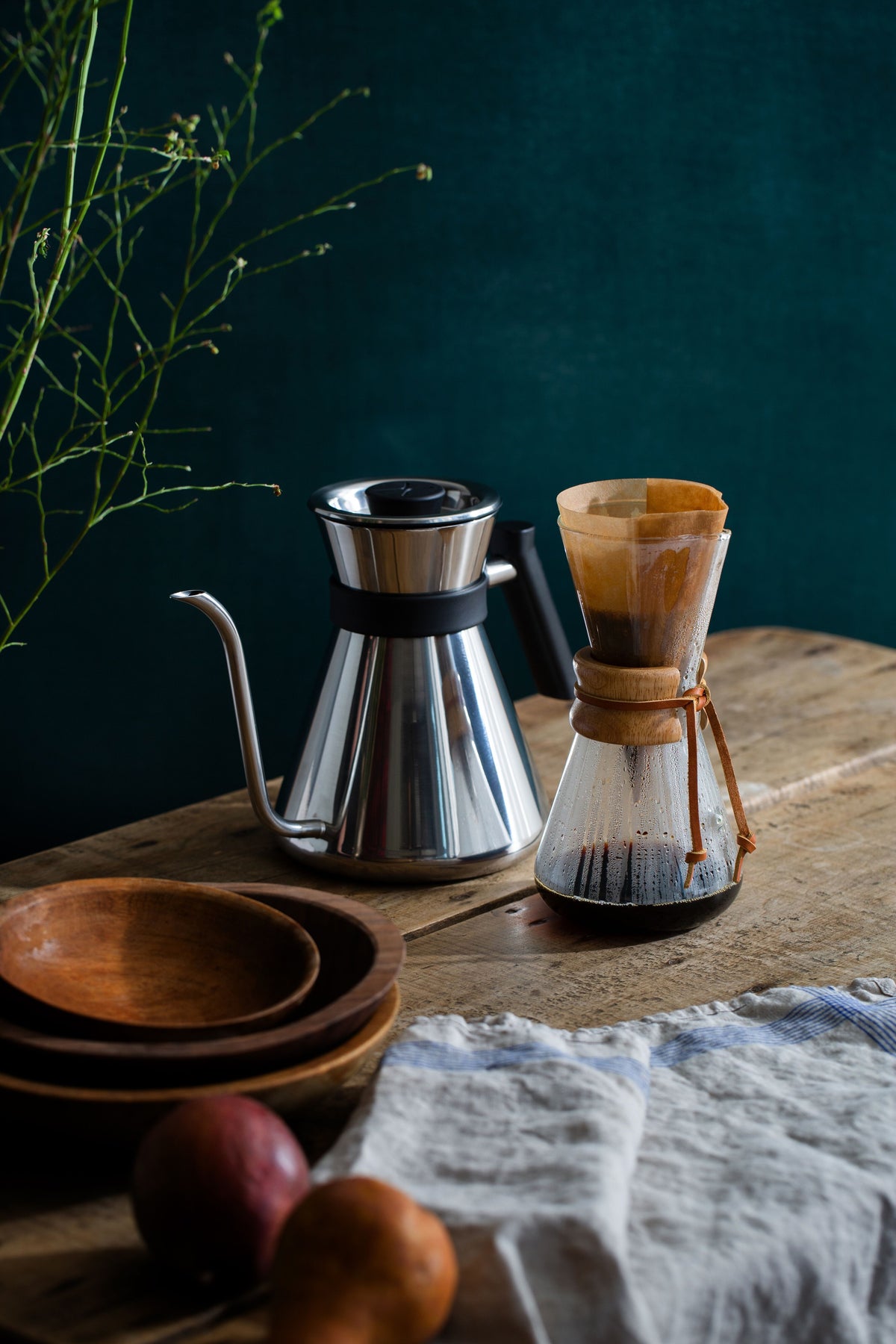 CHEMEX Ottomatic Filterkoffiezetapparaat Zilver