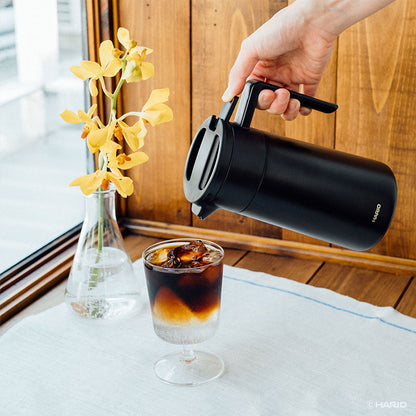 Hario Keramisch Gecoate Thermo Pot 600ml Koffie Kenner