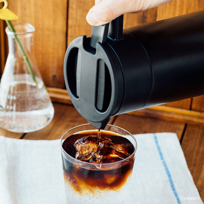 Hario Keramisch Gecoate Thermo Pot 600ml Koffie Kenner