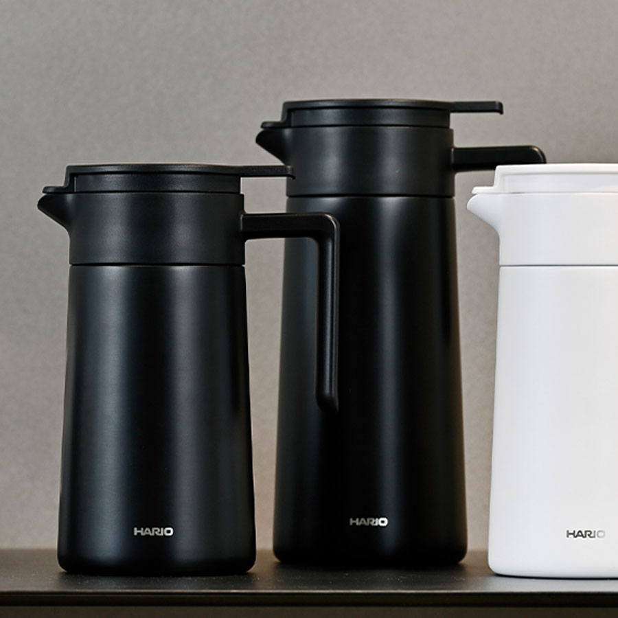 Hario Keramisch Gecoate Thermo Pot 600ml Koffie Kenner