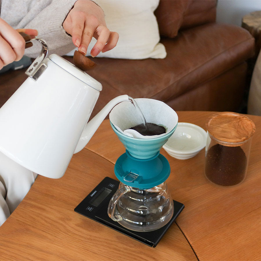 Hario V60 Ceramic Immersion Dripper Switch Koffie Kenner