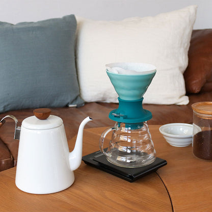 Hario V60 Ceramic Immersion Dripper Switch Koffie Kenner