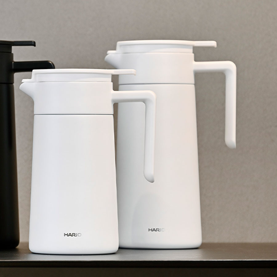 Hario Keramisch Gecoate Thermo Pot 600ml Koffie Kenner