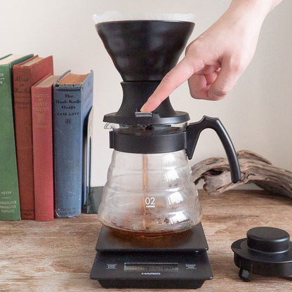 Hario V60 Ceramic Immersion Dripper Switch Koffie Kenner