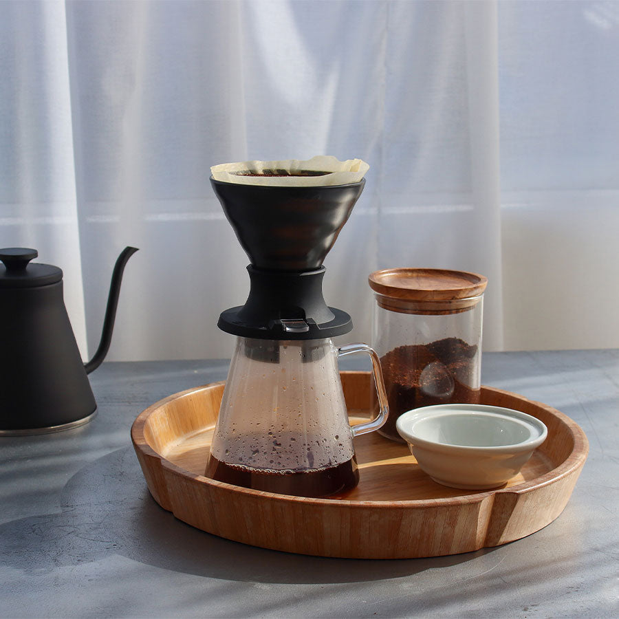 Hario V60 Ceramic Immersion Dripper Switch Koffie Kenner