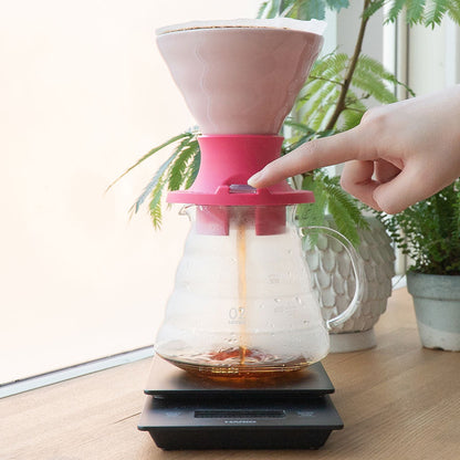 Hario V60 Ceramic Immersion Dripper Switch Koffie Kenner
