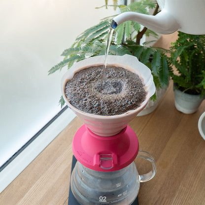 Hario V60 Ceramic Immersion Dripper Switch Koffie Kenner