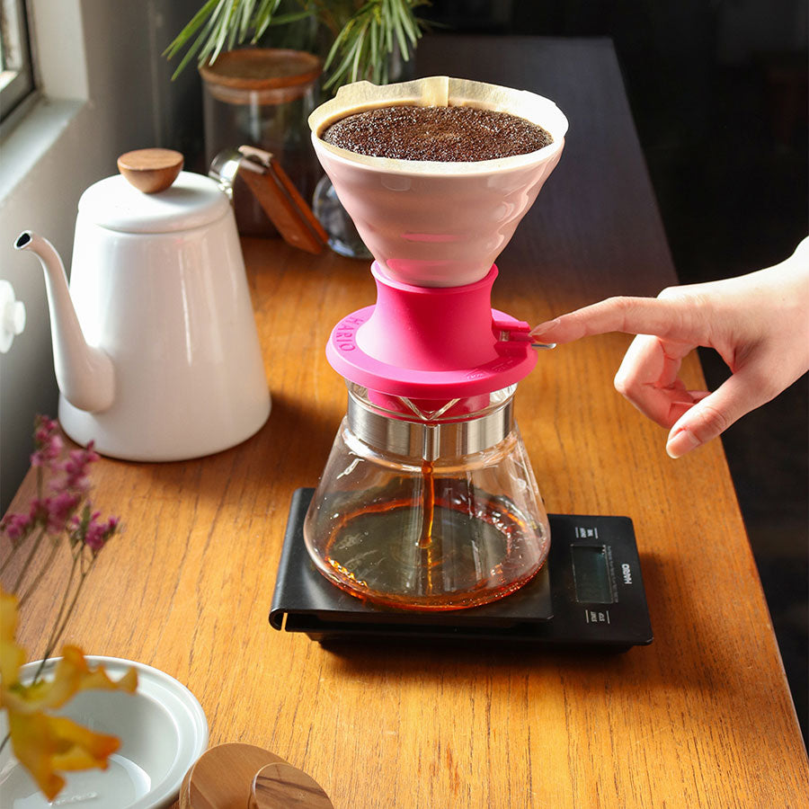 Hario V60 Ceramic Immersion Dripper Switch Koffie Kenner
