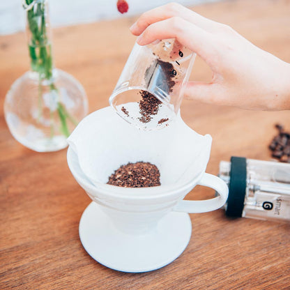 Hario Smart G Koffiemolen Transparant Koffie Kenner