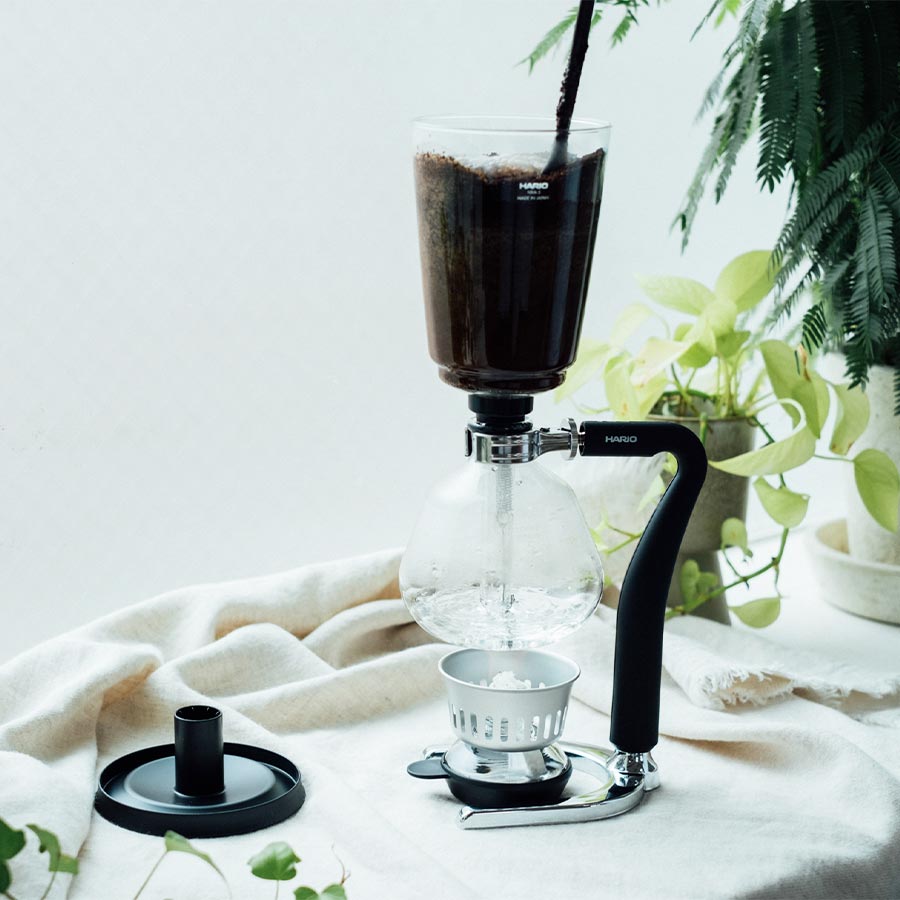 Hario NEXT Elegante Syphon Koffiemaker Koffie Kenner