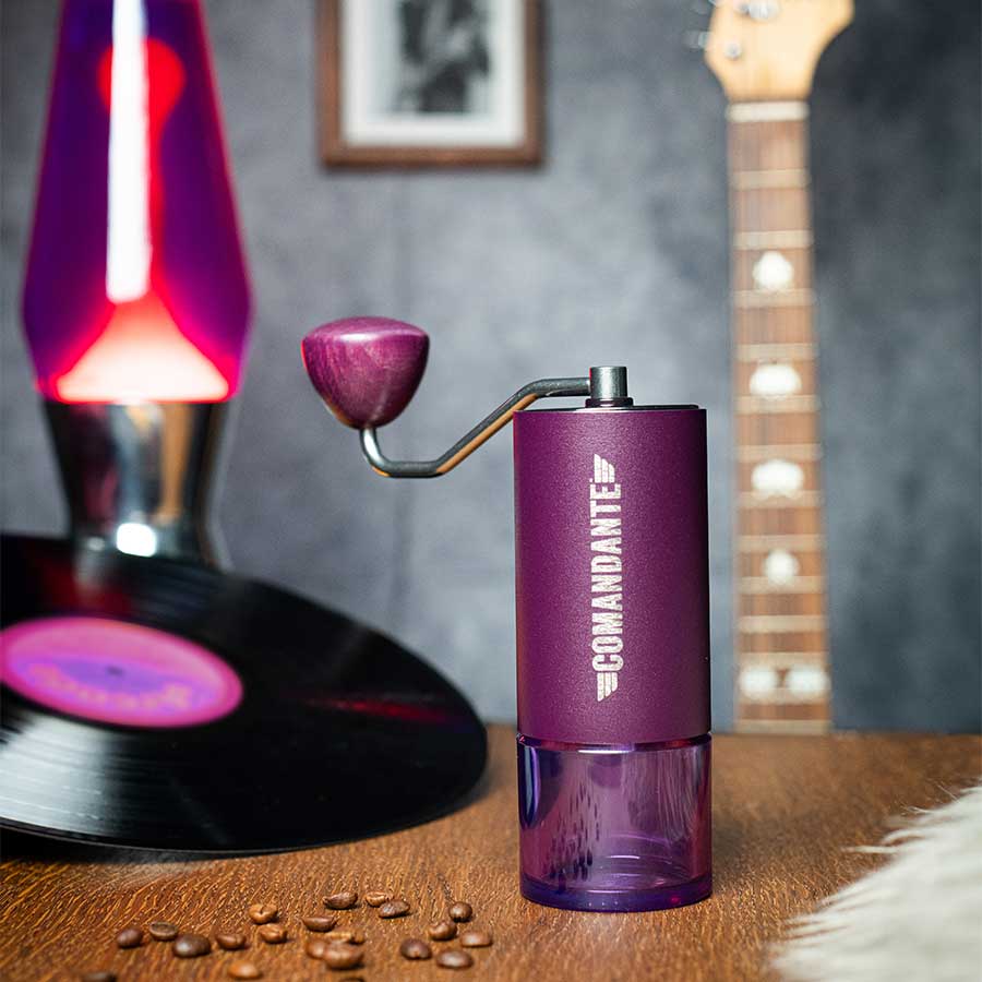 Comandante C40 MK4 Nitro Blade Deep Purple – Premium coffee grinder