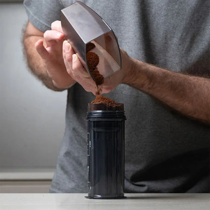 Delter Coffee Press Koffiepers Jet‑Seal Grijs (Limited Edition)