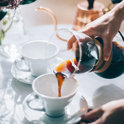 Hario Drip Pot Woodneck Koffiepot Koffie Kenner