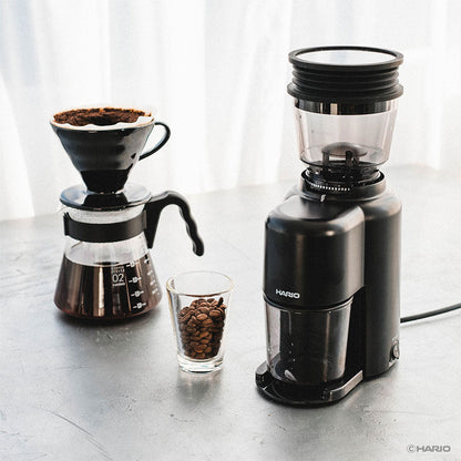 Hario Compact N Elektrische Koffiemolen Koffie Kenner