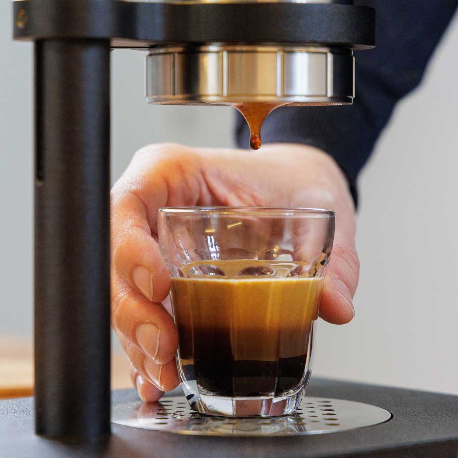 Reddish Aram Handmatige Espresso-Maker Koffie Kenner