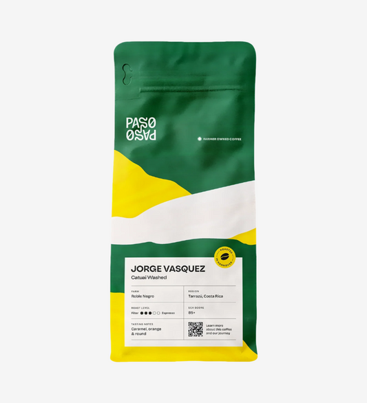 Roble Negro Catuai Washed Espresso: Premium Biologische Koffiebonen uit Costa Rica