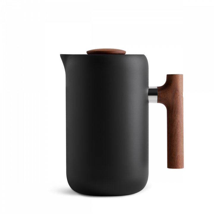 Fellow - Clara French Press - Matzwart / Walnoot Koffie Kenner