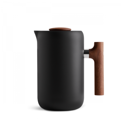 Fellow - Clara French Press - Matzwart / Walnoot Koffie Kenner