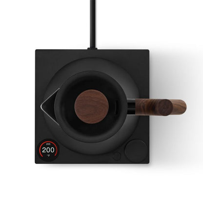 Fellow - Corvo EKG 0,9l - Matte Black Pro - Walnut Handle Koffie Kenner