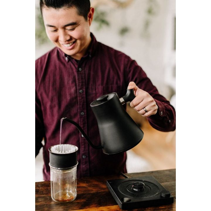 “Fellow Stagg X dripper set met proefglas – hoogwaardige pour-over set voor barista’s”