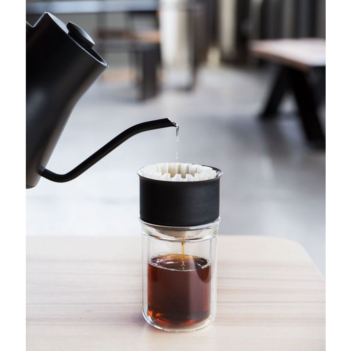 “Fellow Stagg X dripper set met proefglas – hoogwaardige pour-over set voor barista’s”