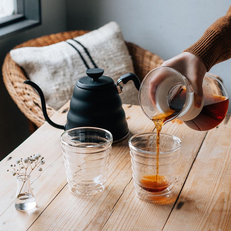 Hario Glass Coffee Maker 400ml Koffie Kenner